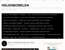 Tablet Screenshot of helenbobelen.com